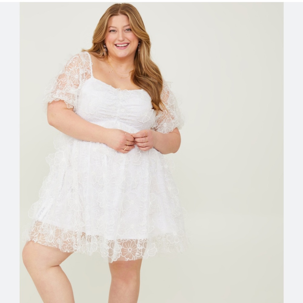 Arula 3d flower dress brand new with tags 2XL